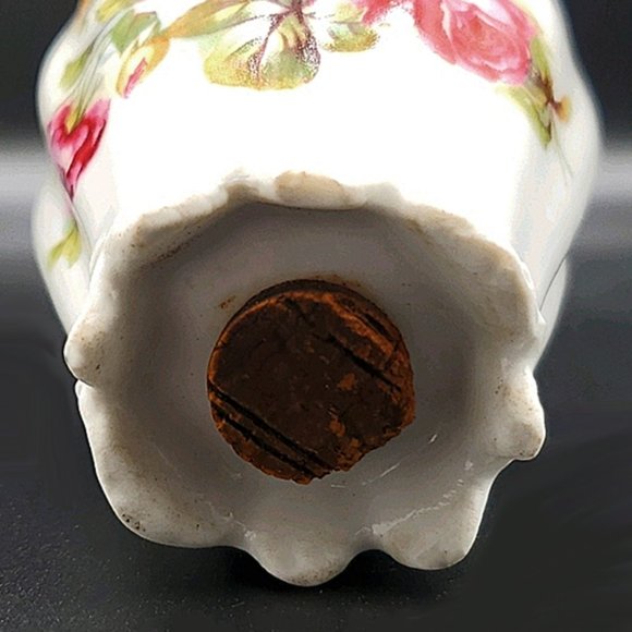 Antique Sugar Shaker Muffineer Victorian Floral - Picture 7 of 9